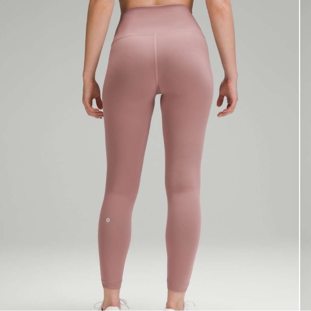NWOT Lululemon Wunder Train 25” Twilight Rose